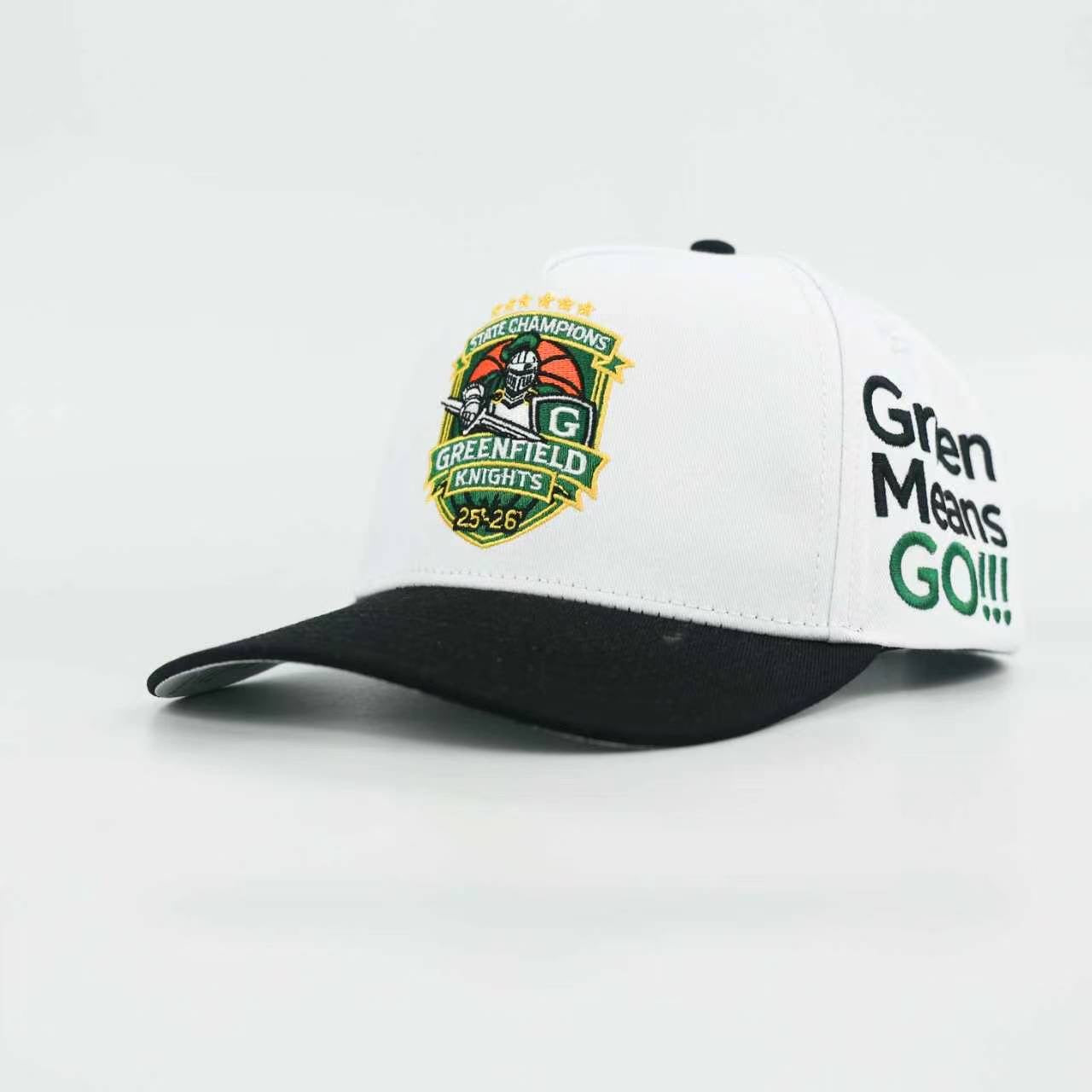 Greenfield “Knights” 2025-2026 State Championship Hat
